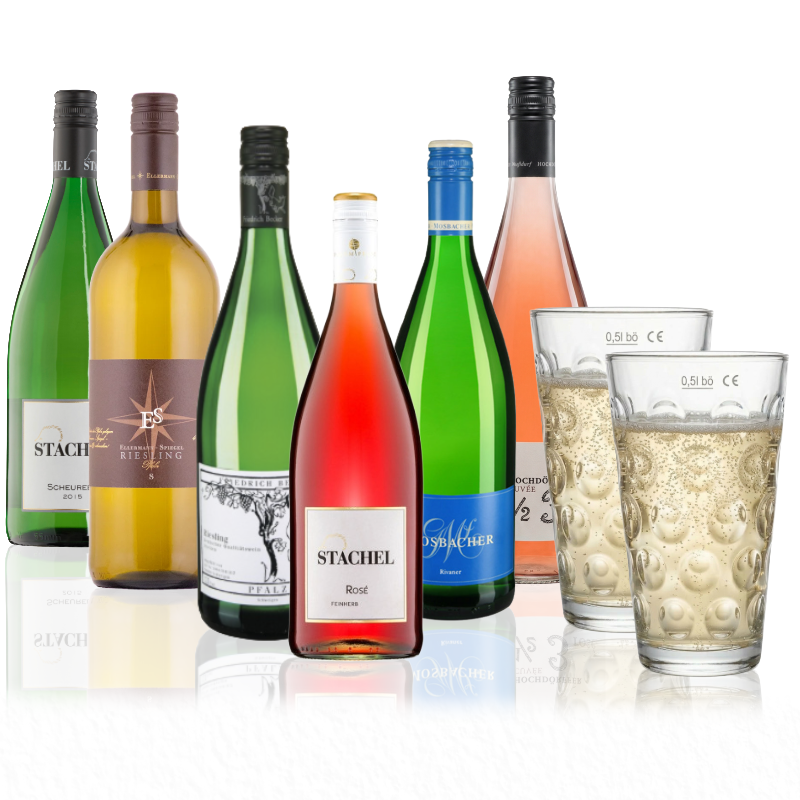Schorle-Champion-Paket + Dubbeglas gratis