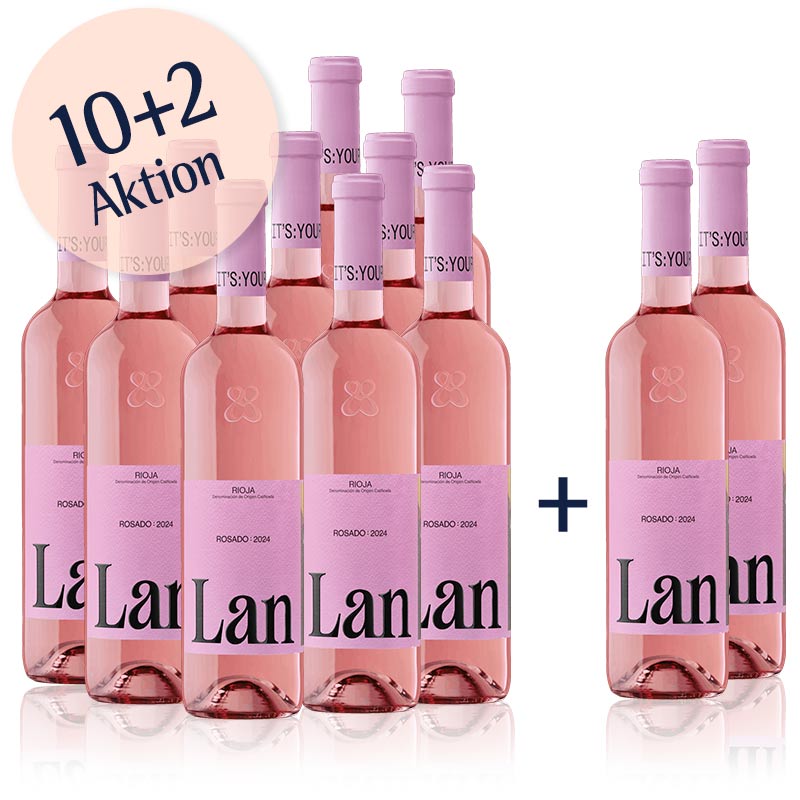 Lan Rosado 2025 <br> 12 Flaschen