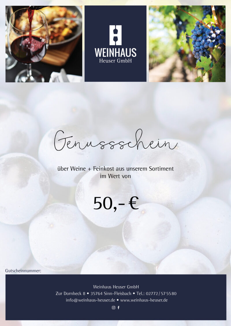 Weinhaus Heuser Gutschein